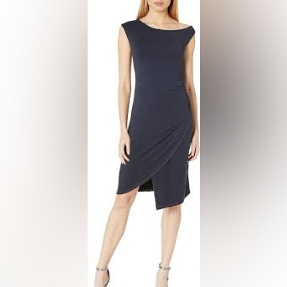 1- Anthropologie Velvet by graham & Spencer vittoria dress- navy